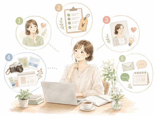 ホームページを作る前に考えておきたいことのイメージ画像